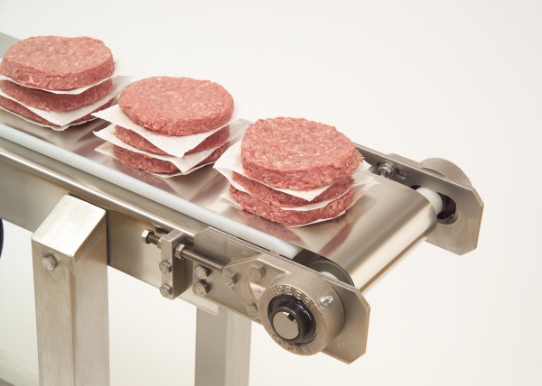 Solid Stainless Steel Belts and Conveyor Systems Reduce Food Processing Contamination