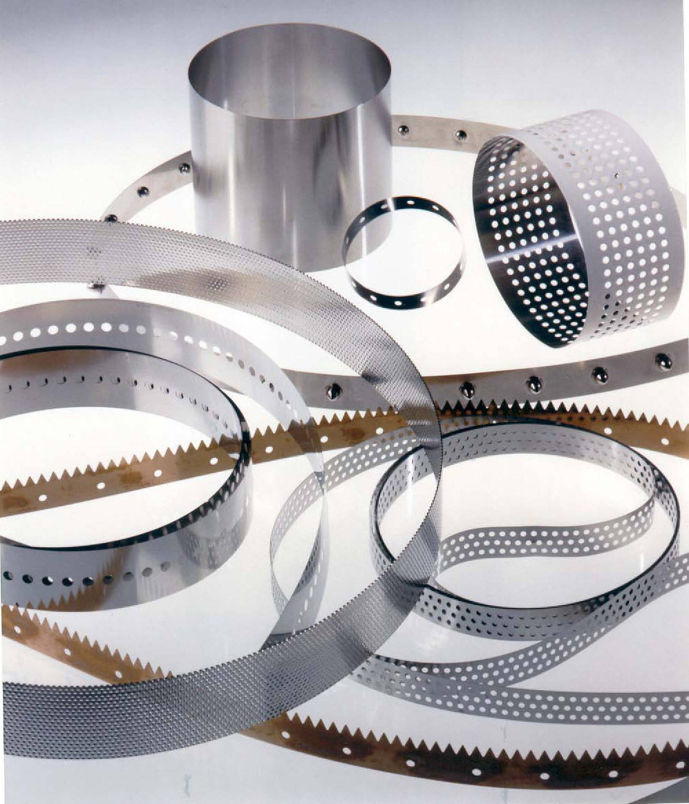 Stainless clearance steel belts
