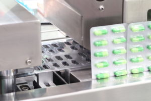 medicine capsules packing machine ; process